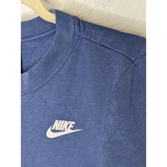 Nike Blue Crewneck Pullover Sweatshirt Womens Size XS - Picture 2 of 5